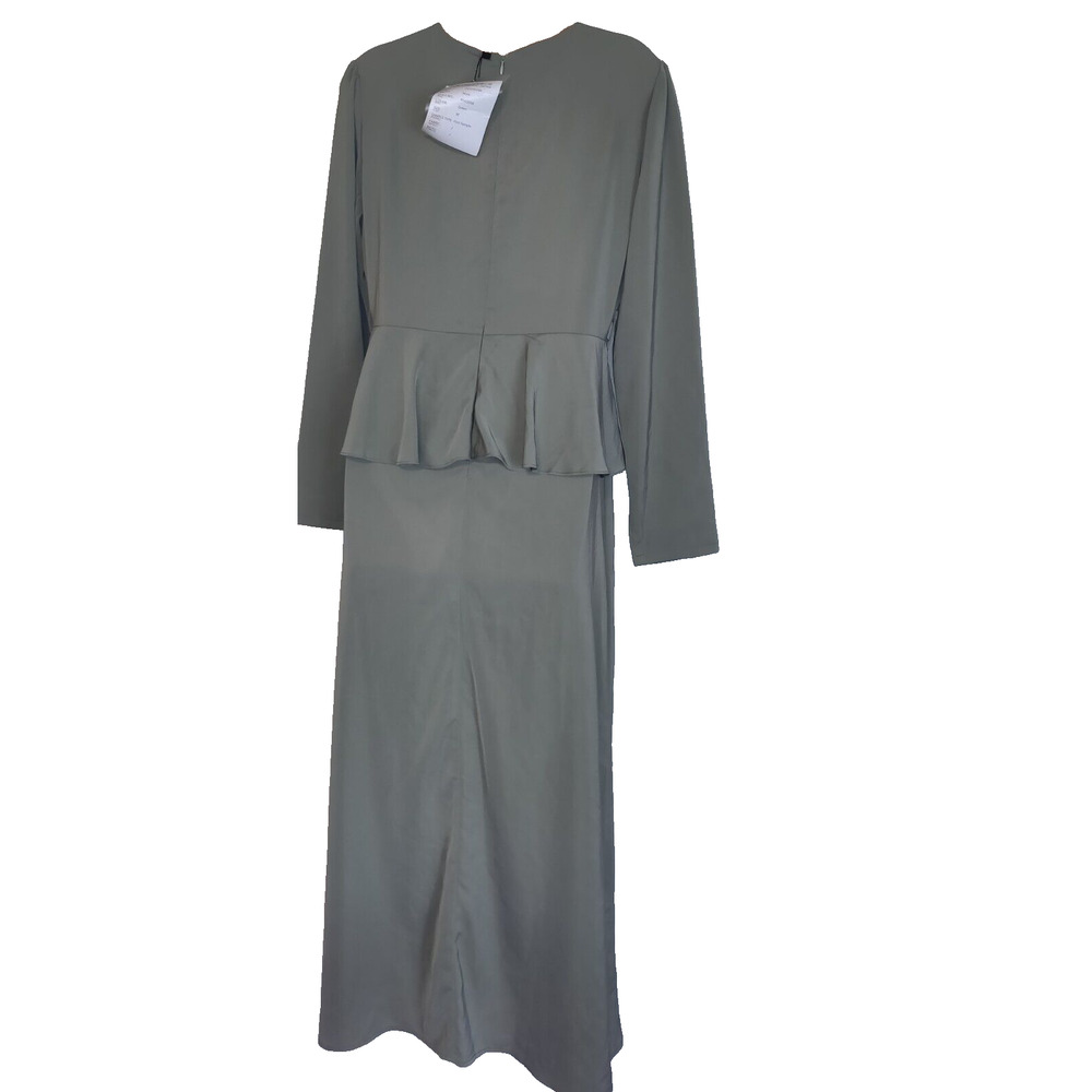 VEILED COLLECTION Green Dress First Sample Yunya Garments SIZE M Medium NEW NWT - Picture 9 of 16